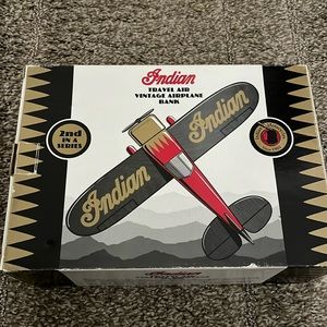 Indian Travel Air Vintage Airplane Bank 2nd in Series
